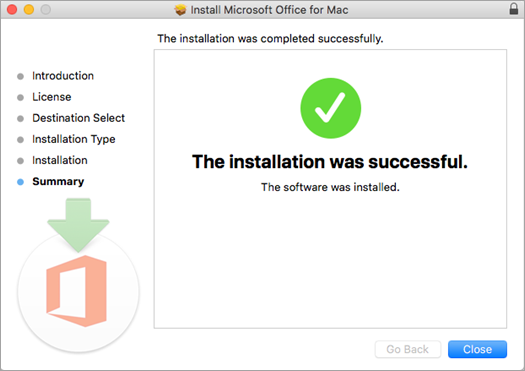Microsoft Office installation
